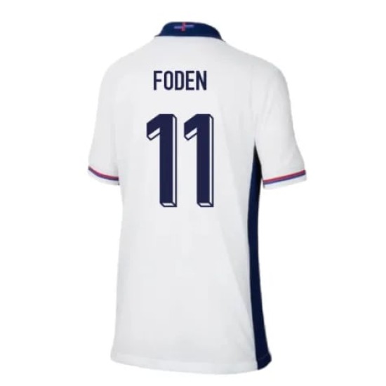Camiseta de casa FODEN Inglaterra 2024/25 para niños