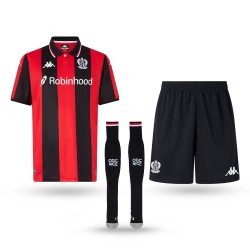 Equipación local 2025/26 del OGC Nice para niño Equipación local 2025/26 del OGC Nice para niño
