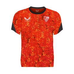 Camiseta de pre partido de tercera de niño Sevilla FC 2024/25 - Roja