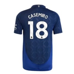 Camiseta de visitante CASEMIRO Manchester United 2024/25 para niños