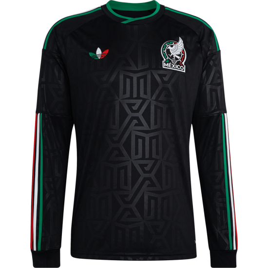 Camiseta Mundial Tercera de Manga Larga México 2026 para Mujer