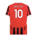 Camiseta de casa R.LEAO Milan 2024/25 para niños