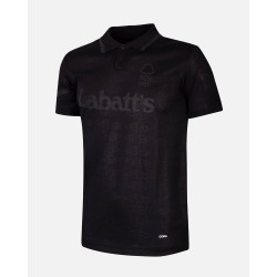 Camiseta Retro negra de visitante del Nottingham Forest 1992/93 para hombre