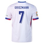 Antoine Griezmann #7 Francia Camiseta de Visita EURO 2024 Antoine Griezmann #7 Francia Camiseta de Visita EURO 2024