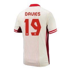 Camiseta de visitante DAVIES Canadá 2024 para niños
