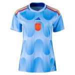 Camiseta Femenina España de Visita Mundial 2022 Camiseta Femenina España de Visita Mundial 2022