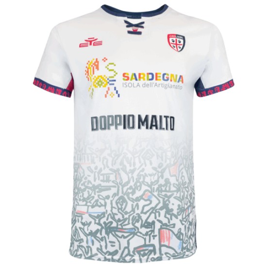 Camiseta de Visitante del Cagliari Calcio para Mujer 2025/26 Camiseta de Visitante del Cagliari Calcio para Mujer 2025/26