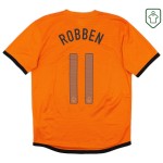 Camiseta retro local Países Bajos 2012/13 para hombre Robben #11 Camiseta retro local Países Bajos 2012/13 para hombre Robben #11