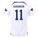 Brenden Aaronson #11 USMNT Camiseta de Local Mundial 2022