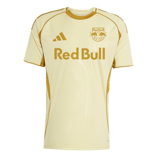 Camiseta Previa al Partido Tercera 2025 del New York Red Bulls para Hombre - Amarilla