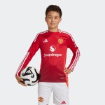 Camiseta auténtica de casa de niño Manchester United 2024/25