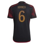 Joshua Kimmich #6 Alemania Camiseta de Visita Mundial 2022