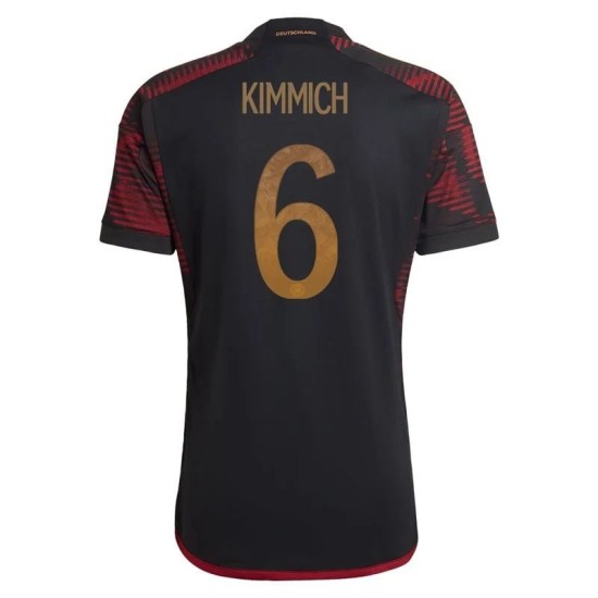 Joshua Kimmich #6 Alemania Camiseta de Visita Mundial 2022