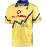 Camiseta Retro Amarilla Mujer Chelsea 1990 Camiseta Retro Amarilla Mujer Chelsea 1990