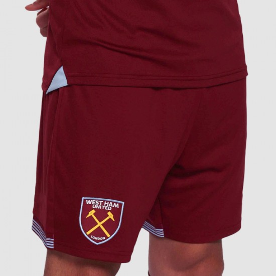 Pantalones Cortos Alternativos de Local West Ham United Hombre 2025/26