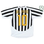Camiseta retro Juventus 2003/04 local para hombre Del Piero #10