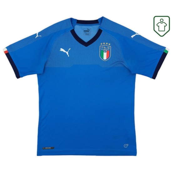 Camiseta retro local Italia 2018/19 para hombre Camiseta retro local Italia 2018/19 para hombre