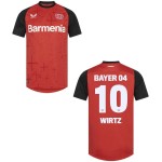 Camiseta Home Bayer 04 Leverkusen 2024/25 - WIRTZ 10 para hombre