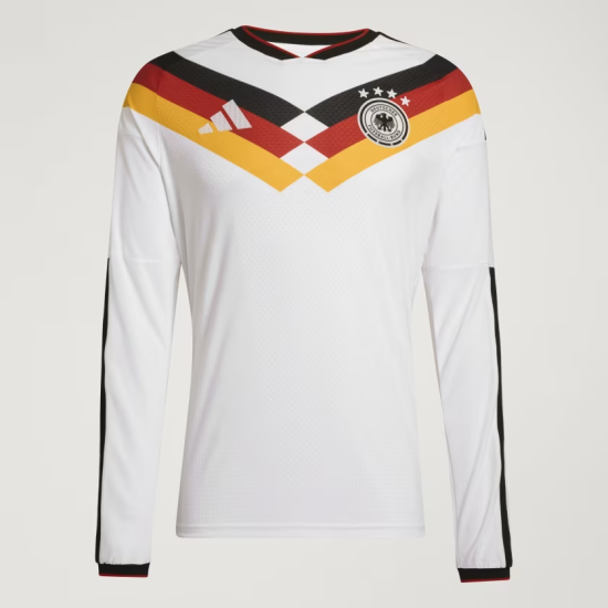 Camiseta de manga larga local de la Copa del Mundo 2026 de Alemania para niño Camiseta de manga larga local de la Copa del Mundo 2026 de Alemania para niño