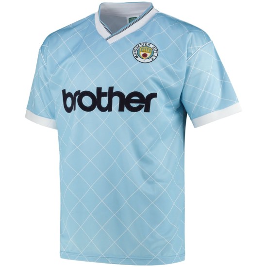 Camiseta retro hombre Manchester City 1988