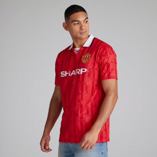 Camiseta retro local Manchester United 1992/94 de hombre Camiseta retro local Manchester United 1992/94 de hombre