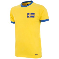 Camiseta retro Suecia 1970 para hombre