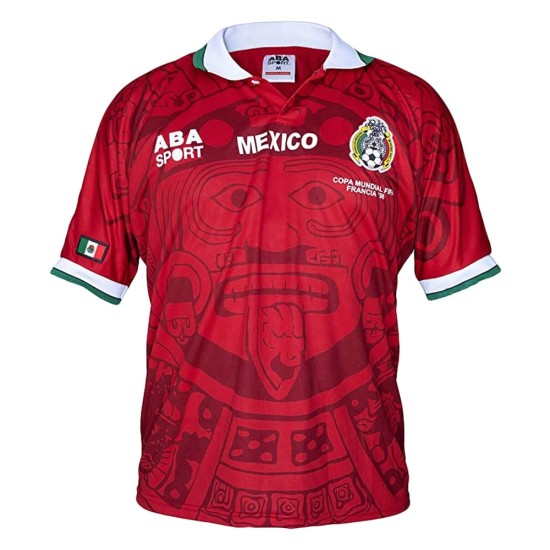México Camiseta Retro Edición Especial 1998 México Camiseta Retro Edición Especial 1998