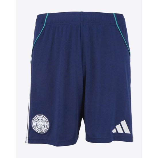 Hombre Leicester City 2025/26 Pantalón Corto Visitante Hombre Leicester City 2025/26 Pantalón Corto Visitante