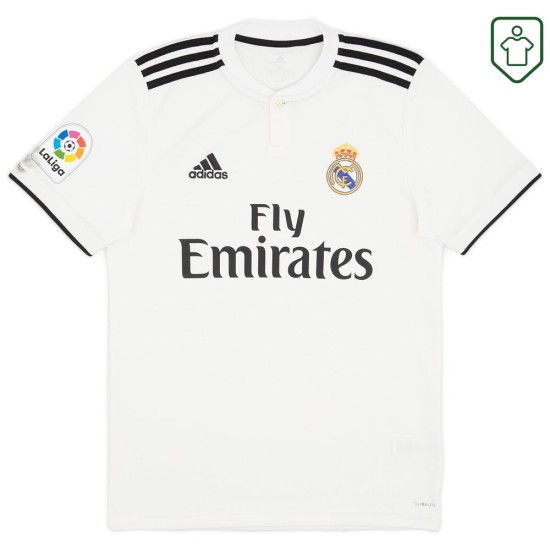Hombre Camiseta retro local Real Madrid 2018/19 Hombre Camiseta retro local Real Madrid 2018/19