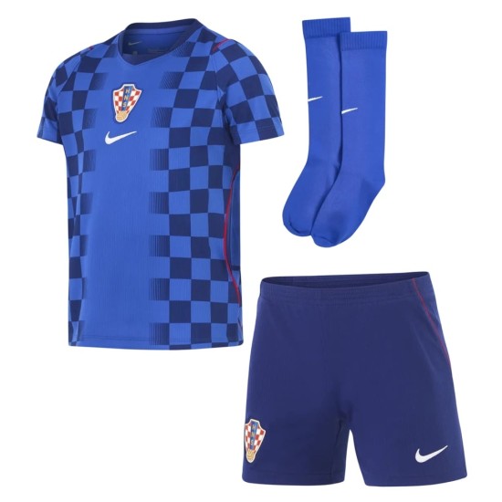 Conjunto de la Copa Mundial 2026 de Croacia Segunda Equipación para Niño Conjunto de la Copa Mundial 2026 de Croacia Segunda Equipación para Niño