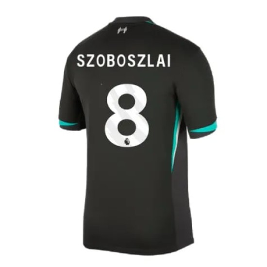 Camiseta de visitante SZOBOSZLAI Liverpool 2024/25 para mujeres