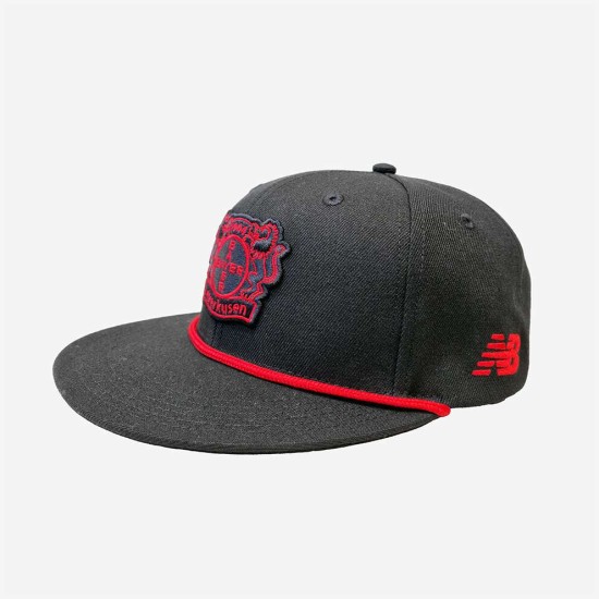 Gorra Snapback Bayer 04 Leverkusen - Negro/Rojo Gorra Snapback Bayer 04 Leverkusen - Negro/Rojo