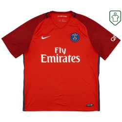 Hombre Camiseta retro visitante PSG 2016/17 Hombre Camiseta retro visitante PSG 2016/17