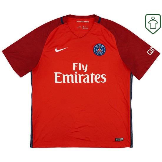 Hombre Camiseta retro visitante PSG 2016/17