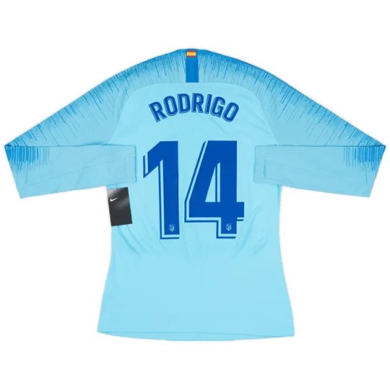 Camiseta de visitante RODRIGO Atletico Madrid 2024/25 de manga larga para hombres