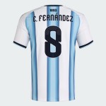 Camiseta Oficial Local Argentina 2026 Hombre E. FERNÁNDEZ #8