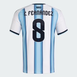 Camiseta Oficial Local Argentina 2026 Hombre E. FERNÁNDEZ #8