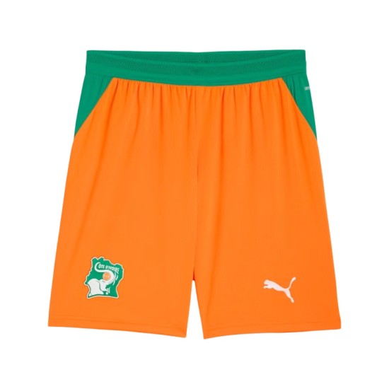 Pantalón Corto de la Copa Mundial 2026 de Costa de Marfil Primera Equipación para Hombre Pantalón Corto de la Copa Mundial 2026 de Costa de Marfil Primera Equipación para Hombre