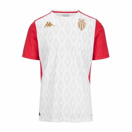 Camisa pre-partido de casa para hombre AS Monaco 2024/25 Camisa pre-partido de casa para hombre AS Monaco 2024/25