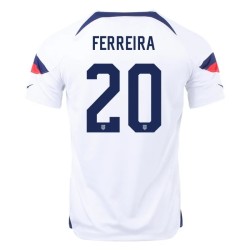 Jesus Ferreira #20 USMNT Camiseta de Local Mundial 2022