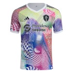 Camiseta Previa al Partido Tercera Infantil Seattle Sounders FC 2025 - Blanca