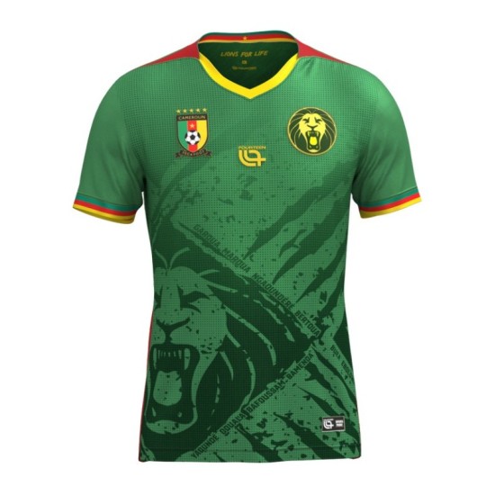 Camiseta de hogar para mujer Camerún 2025 Camiseta de hogar para mujer Camerún 2025