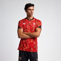 Camiseta de pre partido de tercera de hombre Sevilla FC 2024/25 - Roja