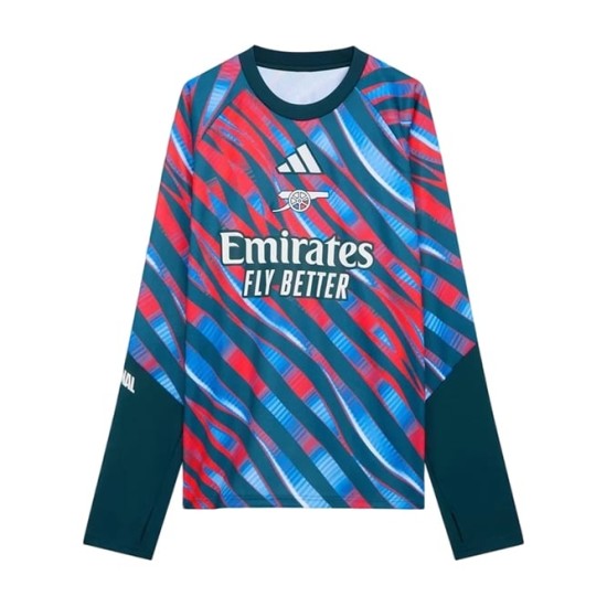 Camiseta Arsenal 2026/27 Pre-Match de Manga Larga para Niño