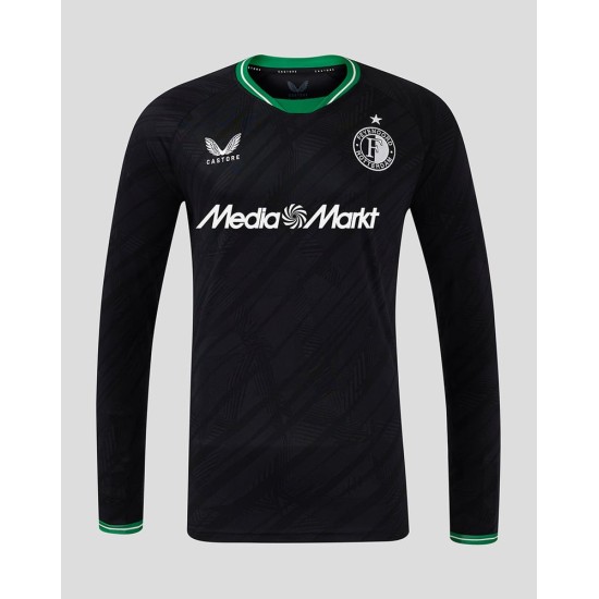 Camiseta de Manga Larga Visitante de Feyenoord 2024/25 para Hombres