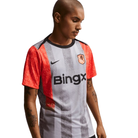Mujer Chelsea 2025/26 Tercera Camiseta Pre-Partido Gris Mujer Chelsea 2025/26 Tercera Camiseta Pre-Partido Gris
