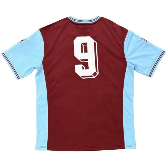 Camiseta local Aston Villa x Ozzy Osbourne Back Niño #9 Camiseta local Aston Villa x Ozzy Osbourne Back Niño #9