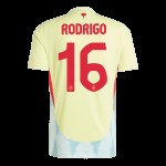Rodrigo #16 España Camiseta de Visita EURO 2024