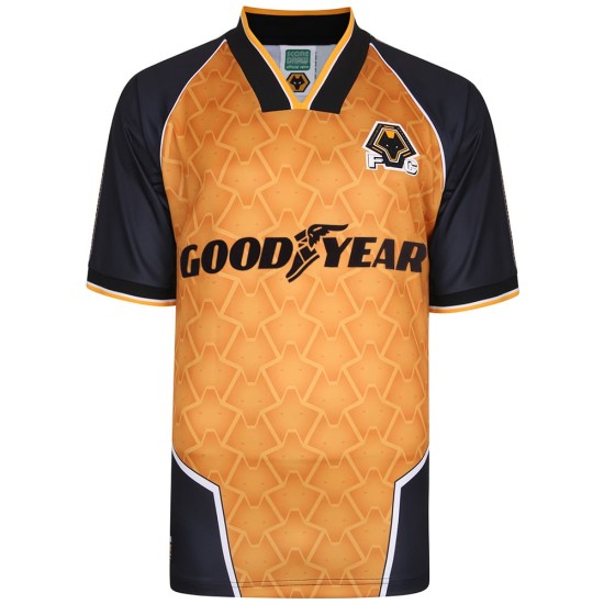 Camiseta Retro Wolverhampton Wanderers Local 1996 para Hombre Camiseta Retro Wolverhampton Wanderers Local 1996 para Hombre