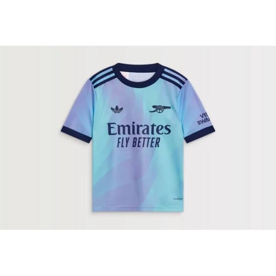 Camisa de tercera equipación para niño Arsenal 2024/25 Camisa de tercera equipación para niño Arsenal 2024/25
